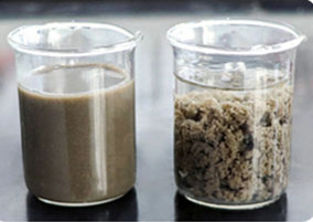 生活污水使用前后對比圖